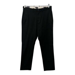 J. Crew Straight Fit Flex Chino Pants Men’s Black 31x32 Casual Career Preppy